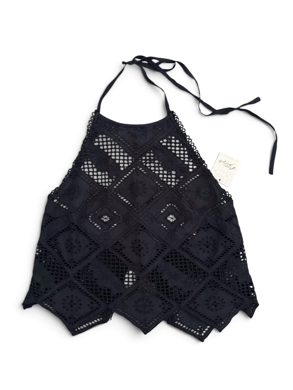 NWT Free People Hankie Halter Top - Size XS